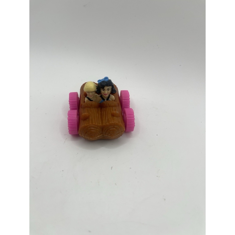 Vintage U.C.S. & Amblin The Flintstones  Rubble Family in Car McDonald's Toy